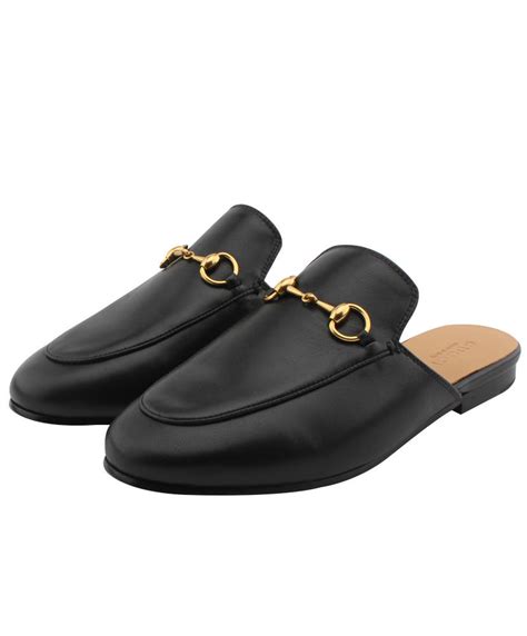 gucci princetown leather slipper replica|gucci princetown leather slipper women.